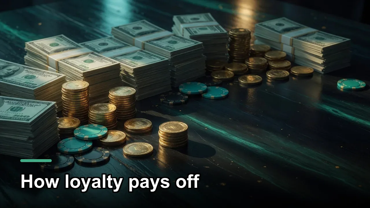 Casino Rewards six-tier loyalty ladder with Status Points and VIP Status Match